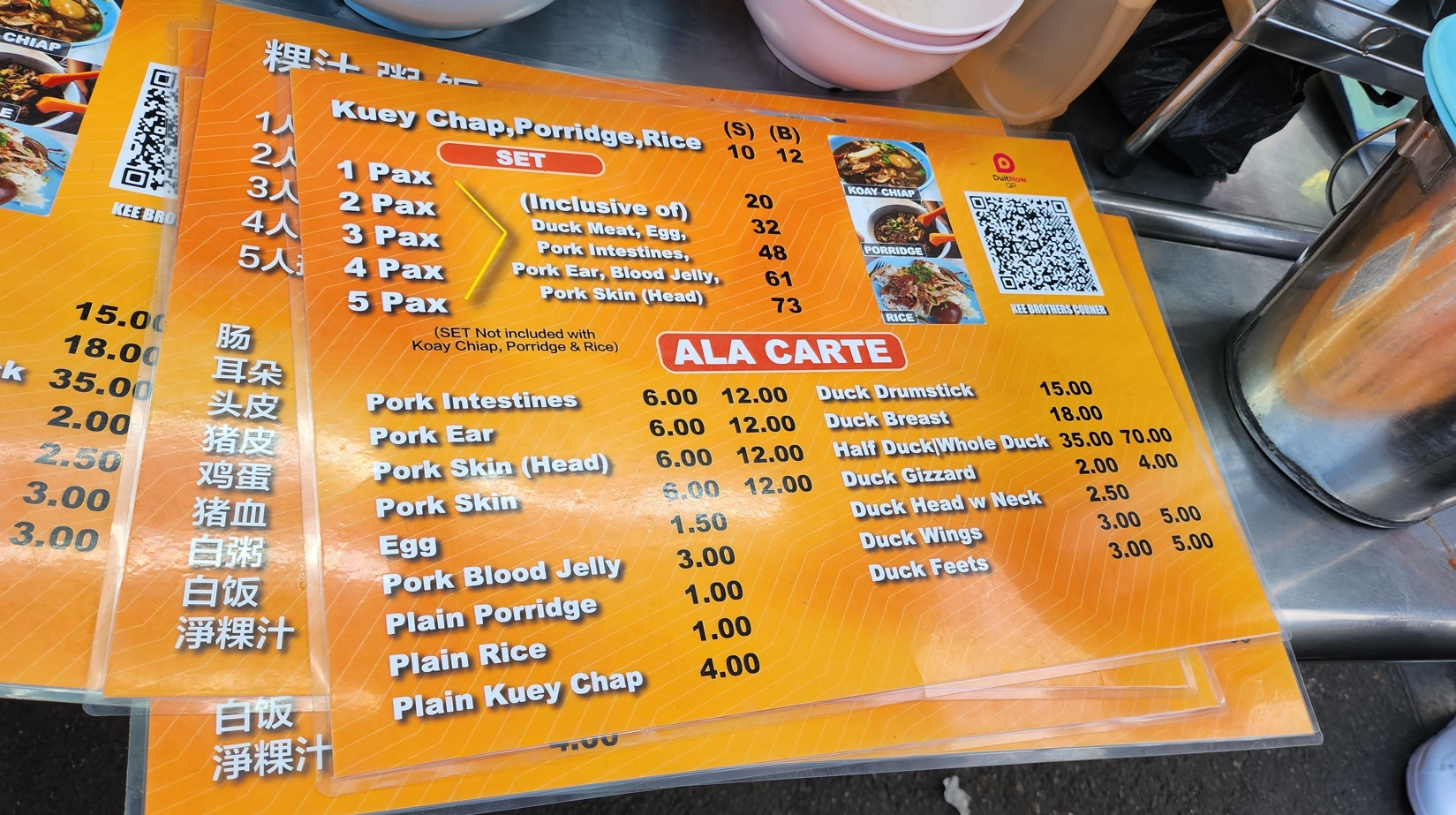 Kimberley Street Duck Kway Chap