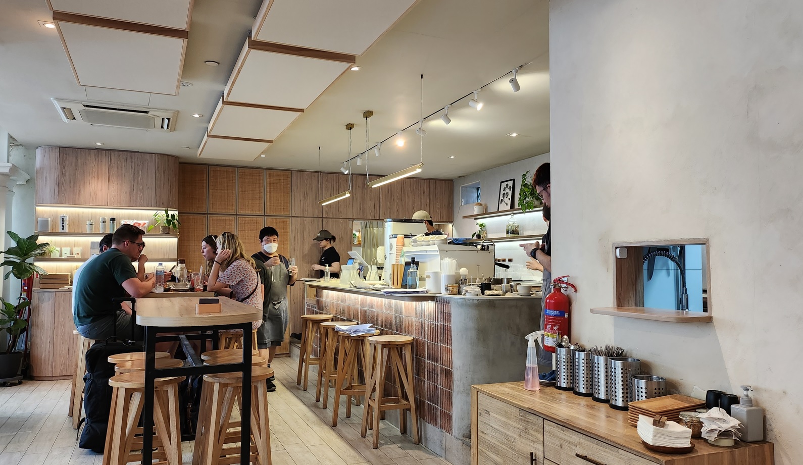 Interior of The Glasshouse