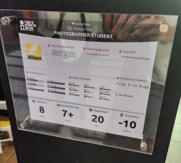 KidZania nikon information