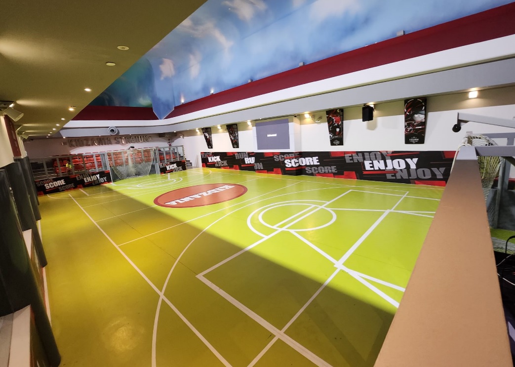 KidZania sights and sounds soccer