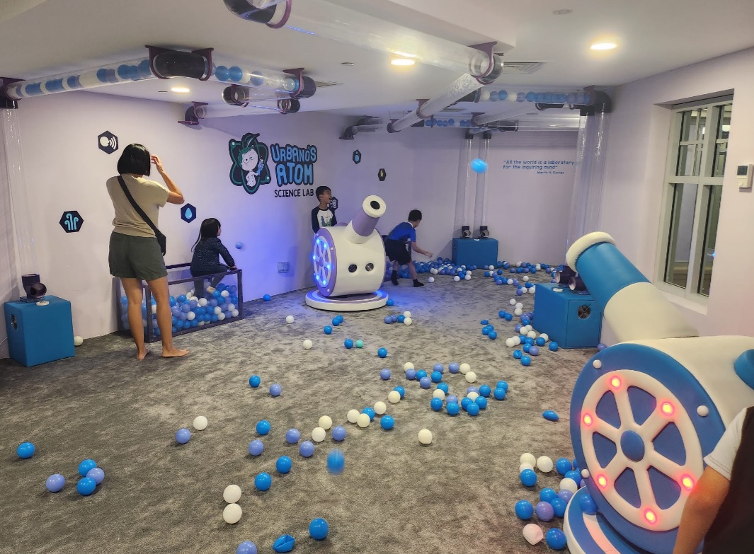 KidZania sights and sounds ball pit