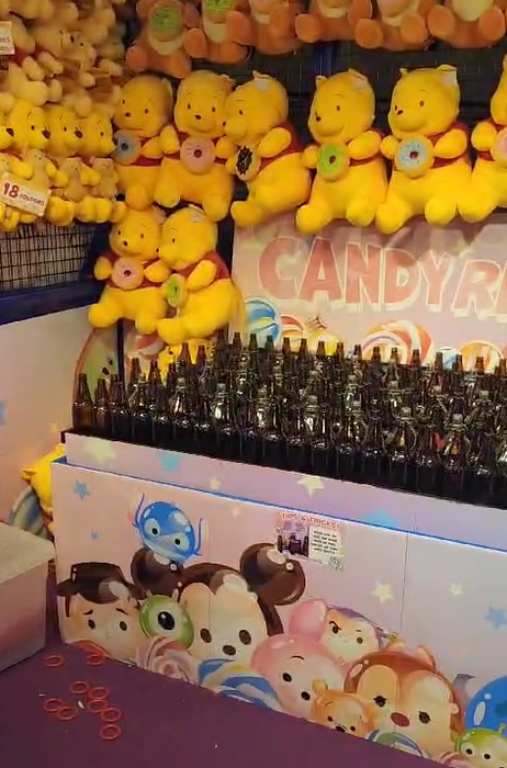 Candy Carnival bottle game