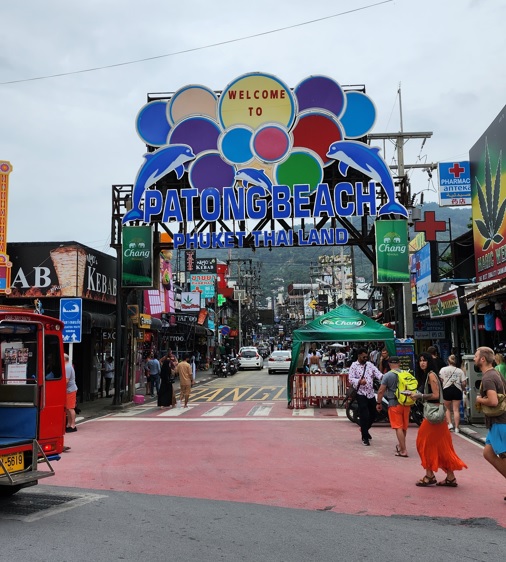 Patong Beach Sign